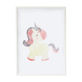 Painting Crochetts Multicolour MDF Wood 33 x 43 x 2 cm Unicorn by Crochetts, Wall Décor - Ref: D1615573, Price: 34,50 €, Disc...