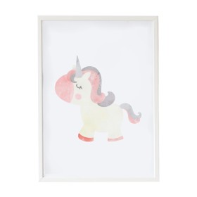 Painting Crochetts Multicolour MDF Wood 33 x 43 x 2 cm Unicorn by Crochetts, Wall Décor - Ref: D1615575, Price: 34,50 €, Disc...