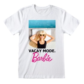 Camiseta de Manga Corta Barbie Vacay Mode Blanco Unisex de Barbie, Camisetas - Ref: D0800417, Precio: 23,79 €, Descuento: %