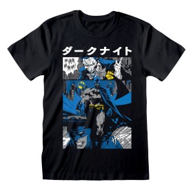 Camiseta de Manga Corta Batman Manga Cover Negro Unisex de Batman, Camisetas - Ref: D0800420, Precio: 23,79 €, Descuento: %