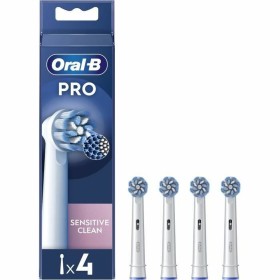 Ricambio per Spazzolino da Denti Elettrico Oral-B Sensitive Clean Pro Bianco di Oral-B, Spazzolini da denti elettrici e acces...