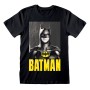 Camisola de Manga Curta Batman Keaton Batman Preto Unissexo de Batman, T-shirts - Ref: D0800421, Preço: 23,79 €, Desconto: %