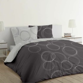 Duvet cover set Vision Lenny Grey by Vision, Quilts and quilt covers - Ref: S71004334, Price: 36,36 €, Discount: %