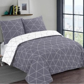 Parure de couette Vision Dream Gris de Vision, Couettes et housses de couette - Réf : S71004500, Prix : 34,07 €, Remise : %