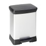 Cubo de Basura para Reciclaje Curver Duo Déco Plateado 10 L 18 L de Curver, Basura y reciclaje - Ref: S71004577, Precio: 67,9...