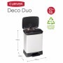 Recycling Waste Bin Curver Duo Déco Silver 10 L 18 L by Curver, Waste and recycling - Ref: S71004577, Price: 67,95 €, Discoun...