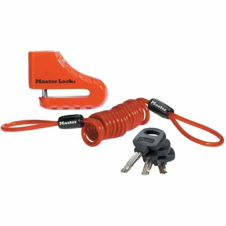 Cadeado com chave Master Lock Vermelho de Master Lock, Cadeados - Ref: S71004599, Preço: 33,14 €, Desconto: %