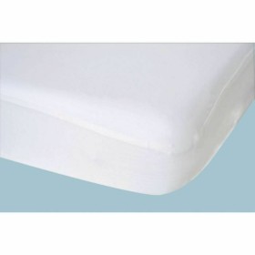 Sábana Bajera Ajustable Domiva Blanco Impermeable de Domiva, Sábanas - Ref: S7100658, Precio: 25,82 €, Descuento: %