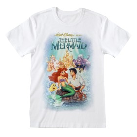 Camiseta de Manga Corta The Little Mermaid Classic Poster Blanco Unisex de The Little Mermaid, Camisetas - Ref: D0800424, Pre...