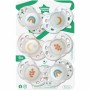 Succhietto Tommee Tippee 6 Unità di Tommee Tippee, Succhietti e massaggiagengive - Rif: S71007213, Prezzo: 31,88 €, Sconto: %