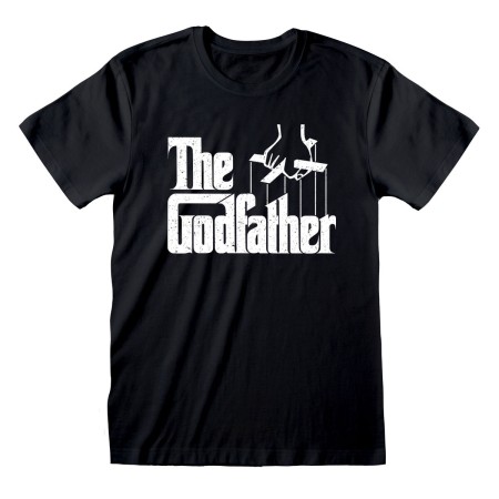 Kurzarm-T-Shirt The Godfather Logo Schwarz Unisex von The Godfather, T-Shirts - Ref: D0800427, Preis: 23,79 €, Rabatt: %