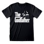 T shirt à manches courtes The Godfather Logo Noir Unisexe de The Godfather, T-shirts - Réf : D0800427, Prix : 23,79 €, Remise...