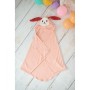 Bath towel Crochetts Pink 128 x 2 x 110 cm Rabbit by Crochetts, Bath & Hooded Towels - Ref: D1615630, Price: 32,71 €, Discoun...