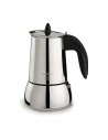 Cafetera Italiana Valira ISABELLA 6T Negro Acero 6 Tazas | Tienda24 Tienda24.eu