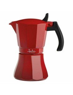 Cafetera Italiana EDM Negro Aluminio 9 Tazas Inducción | Tienda24 Tienda24.eu