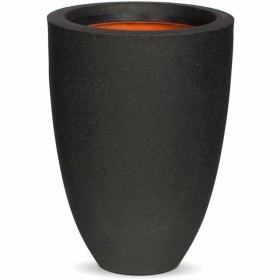 Cache-pot Capi Europe Noir Plastique Rond de Capi Europe, Cache-pots - Réf : S71007849, Prix : 53,25 €, Remise : %