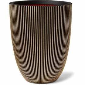 Cache-pot Capi Europe Doré Plastique Rond Ø 27 cm de Capi Europe, Cache-pots - Réf : S71007859, Prix : 93,75 €, Remise : %