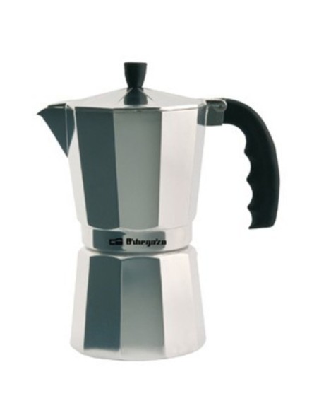 Cafetière Italienne Orbegozo KF 100 1T Argenté Aluminium (1 Tasse) | Tienda24 Tienda24.eu