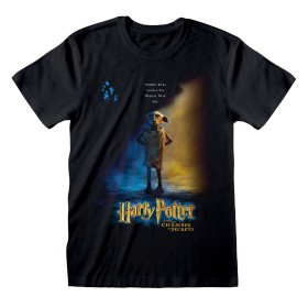 Short Sleeve T-Shirt Harry Potter Dobby Poster Black Unisex by Harry Potter, T-Shirts - Ref: D0800430, Price: 23,79 €, Discou...