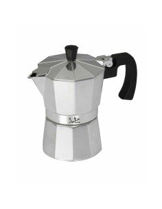 Italienische Kaffeemaschine Bialetti Silberfarben Edelstahl 240 ml 6 Tassen | Tienda24 Tienda24.eu