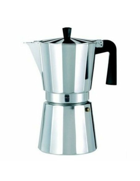 Cafetière Italienne Valira VITRO 9T Argenté Aluminium 9 Tasses | Tienda24 Tienda24.eu