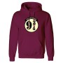 Sweat à capuche unisex Harry Potter Platform 9 and 3 Quarters Bordeaux de Harry Potter, Sweatshirts - Réf : D0800431, Prix : ...