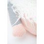 Almofada Crochetts Branco Cinzento Cor de Rosa Coelho 24 x 34 x 9 cm de Crochetts, Almofadas - Ref: D1615649, Preço: 25,57 €,...