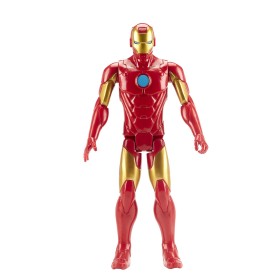 Personnage articulé Hasbro Titan Hero Iron Man 30 cm de Hasbro, Accessoires pour maison de poupée - Réf : S71008651, Prix : 3...