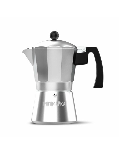 Cafetera Italiana Taurus KCP9009 9T MINI MOKA Plateado Aluminio (9 Tazas) | Tienda24 Tienda24.eu