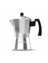 Cafetera Italiana Taurus KCP9009 9T MINI MOKA Plateado Aluminio (9 Tazas) | Tienda24 Tienda24.eu