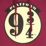 Sweat à capuche unisex Harry Potter Platform 9 and 3 Quarters Bordeaux de Harry Potter, Sweatshirts - Réf : D0800431, Prix : ...