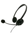 Headphones ELBE AU660MIC Black | Tienda24 Tienda24.eu