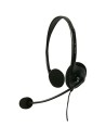 Headphones ELBE AU660MIC Black | Tienda24 Tienda24.eu