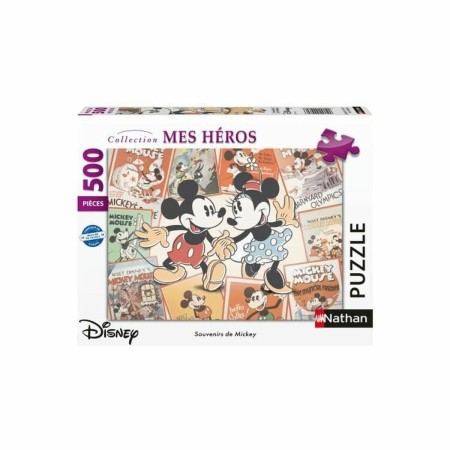 Puzzle Nathan Mickey/Disney-Adultes de Nathan, Puzzles classiques - Réf : S71008962, Prix : 30,65 €, Remise : %