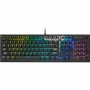 Clavier Corsair Noir Français QWERTY de Corsair, Claviers - Réf : S71009027, Prix : 124,81 €, Remise : %