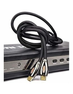 Câble HDMI avec Ethernet NANOCABLE 10.15.1815 15 m v1.4 Noir 15 m | Tienda24 Tienda24.eu