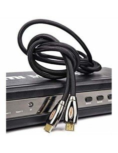 Cabo HDMI LINDY 36951 Preto 50 cm | Tienda24 Tienda24.eu