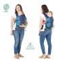 Mochila porta bebê Badabulle Easy & Go 15 kg Azul Ergonómico 0-4 Anos | Tienda24 - Global Online Shop Tienda24.eu