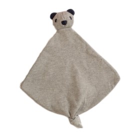 Baby Comforter Crochetts Bebe Baby Comforter Grey Bear 39 x 1 x 28 cm by Crochetts, Blankets and security blankets - Ref: D16...