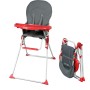 Cadeira Alta Bambisol Vermelho Cinzento PVC 6 - 36 Meses de Bambisol, Cadeiras altas - Ref: S7102938, Preço: 70,20 €, Descont...