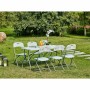 Table Piable Métal Plastique 180 x 75 x 74 cm de BigBuy Home, Tables de jardin - Réf : S7103576, Prix : 75,73 €, Remise : %