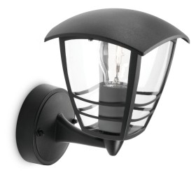 Wall Light Philips My Garden Creek Black Aluminium A 60 W E27 by Philips, Outdoor Wall Lights - Ref: S7103735, Price: 39,62 €...