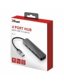 4-Port USB Hub Trust 23327 | Tienda24 Tienda24.eu