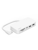 Hub USB Belkin INC011BTWH Blanco | Tienda24 Tienda24.eu