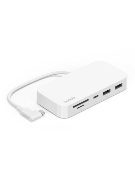 Hub USB Belkin INC011BTWH Blanco | Tienda24 Tienda24.eu