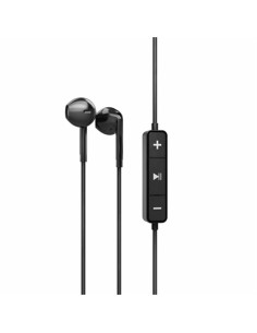 Auriculares con Micrófono SPC 4720C BRAVE PRO Negro | Tienda24 Tienda24.eu