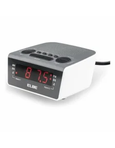 Clock-Radio ELBE CR-932 AM/FM White by ELBE, Clock Radios - Ref: S7606302, Price: 17,38 €, Discount: %