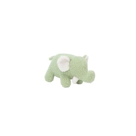 Fluffy toy Crochetts Bebe Green Elephant 27 x 13 x 11 cm by Crochetts, Animals and figures - Ref: D1615663, Price: 17,09 €, D...