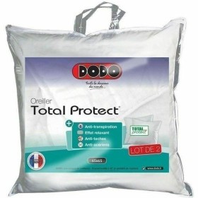 Oreiller DODO Total Protect Blanc 65 x 65 cm (2 Unités) de DODO, Oreillers - Réf : S7105297, Prix : 41,88 €, Remise : %