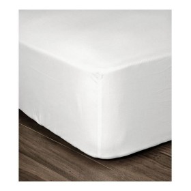 Fitted bottom sheet Lovely Home White 90 x 190 by Lovely Home, Sheets and pillowcases - Ref: S7105358, Price: 23,96 €, Discou...